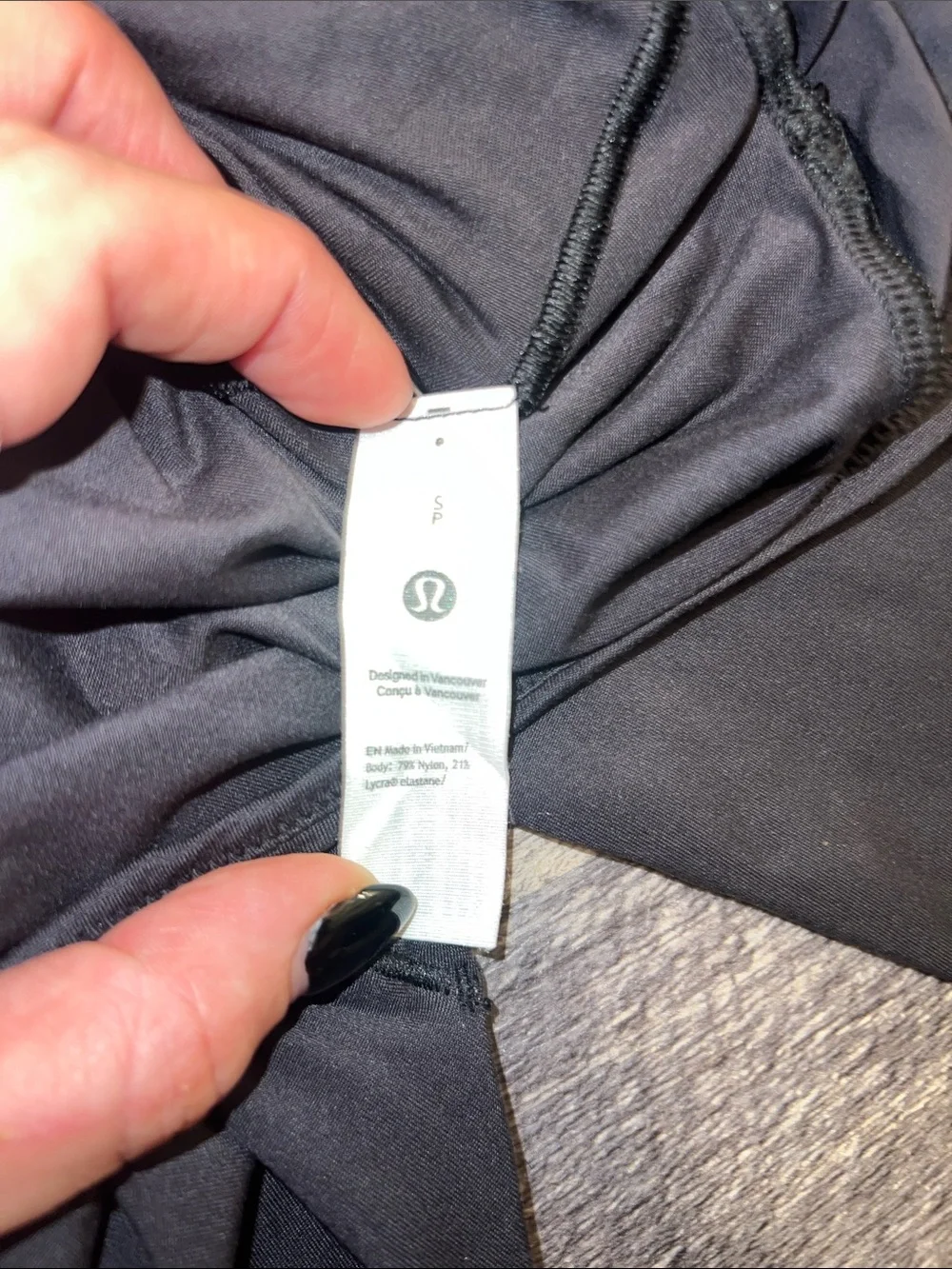 Lululemon Wundermost Nulu Square Neck Bodysuit Black Small